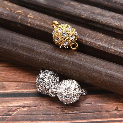 5Pcs Magnet Clasps Hook Bracelet Necklace Strong Magnetic Clasp