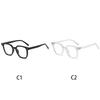 Anti-blue Light Glasses Simple Square Eyewear Women Men Daily Commute Eyeglasses Blue Light Blocking Man Lady Computer Eyeglas