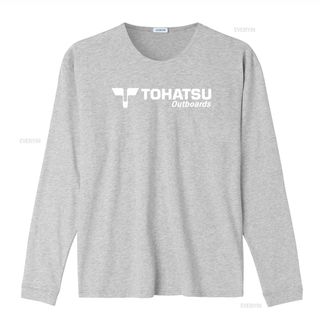 Tohatsu Outboard Soft Trendy Hip Hop T Shirt Hot Deals Vintage Washed Slightly Stylish Comfortable Breathable Homme Fashion