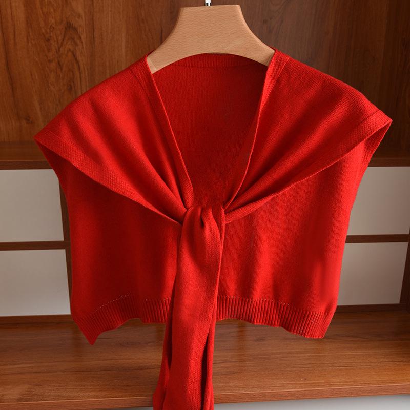 

Women s Knitted Shawl Scarf: Versatile Wrap for Spring, Summer, and Autumn - Office or Outdoor Air-Conditioned Neck and Shoulder Warmer