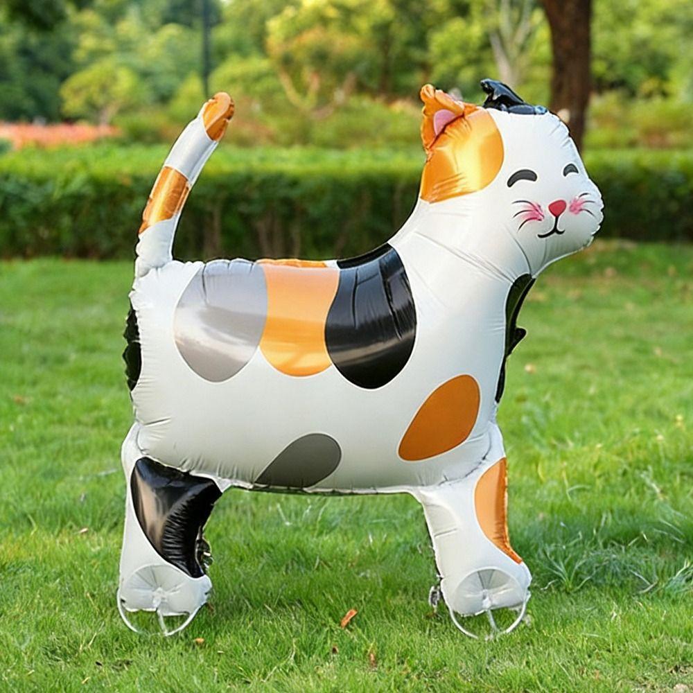 Animal Shape Foil Balloons Cartoon Design Standing Balloons Giraffe Animal Balloons  Party Gifts