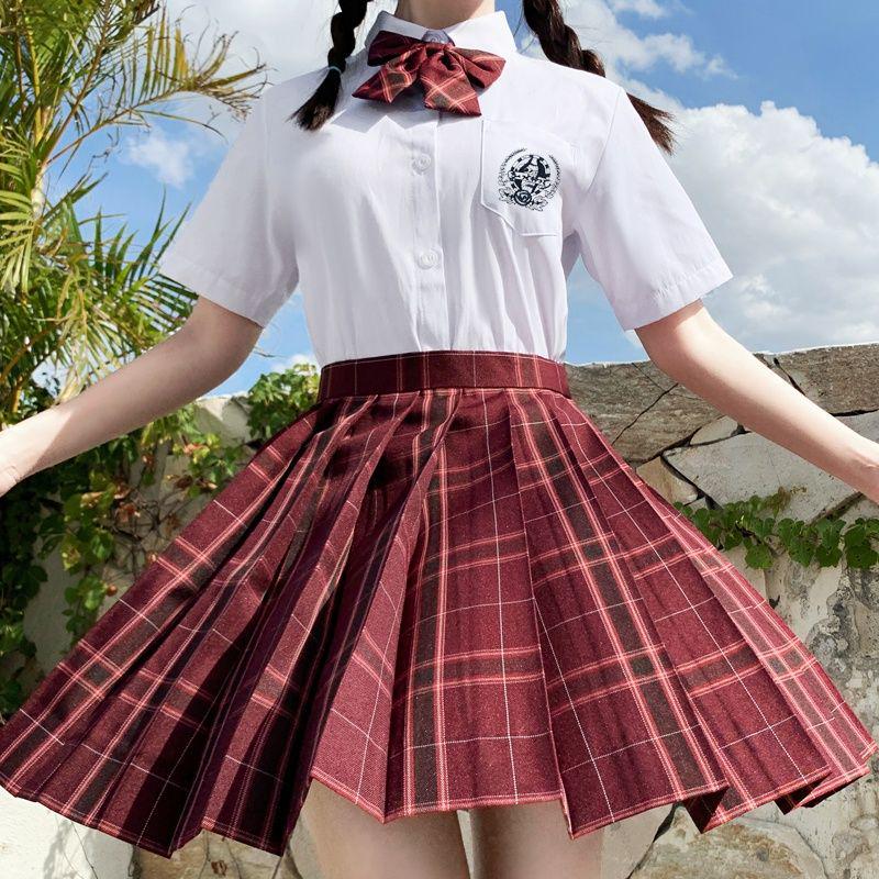 Rabbit Sew Summer School Style JK Uniform Set - Gentle Skirt and Top