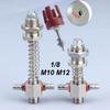 1Pcs Side Tail Air Inlet Vacuum Sucker Mechanical Arm M12 M10 1/8''Big Head Suction Cup Manipulator Accessories Bracket Hardware