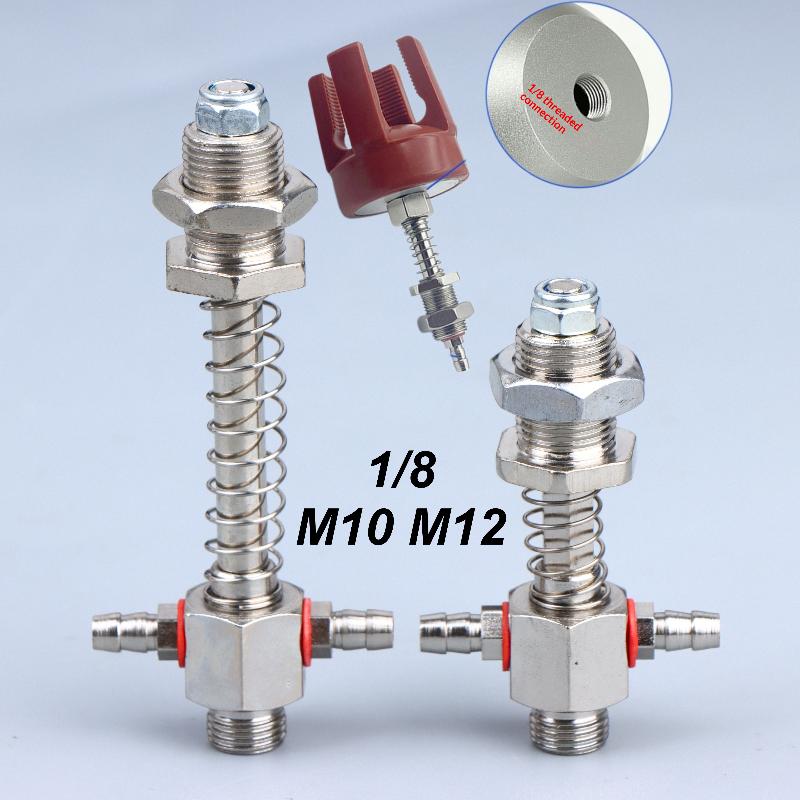 1Pcs Side Tail Air Inlet Vacuum Sucker Mechanical Arm M12 M10 1/8''Big Head Suction Cup Manipulator Accessories Bracket Hardware