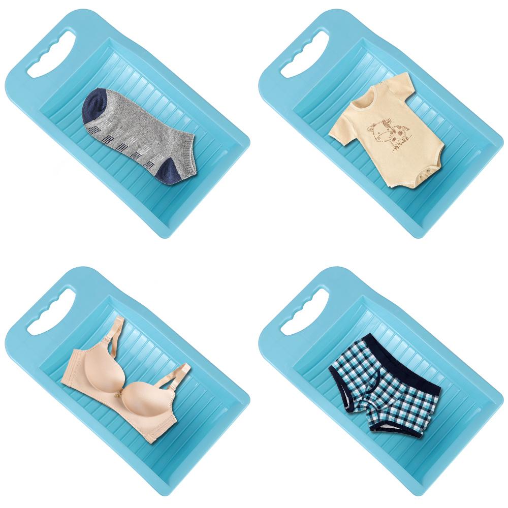 Bathroom Accessories Mini Washboard Antislip Washing Board For Baby Clothes Underwear Socks Washing Tool Convenient