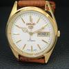 AUTOMATIC VINTAGE REFURBISHED SEIKO 5 JAPAN MENS WHITE DIAL WATCH a442345-1