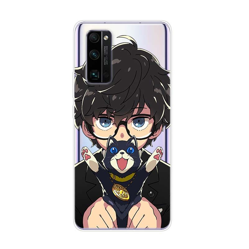 

Силиконовый чехол с рисунком Persona 5 для Honor 30 30i 10i 30S V30 V20 9N 9S 9A 9C 20S 20E 20 7C Lite Pro Чехол для телефона Honor V20