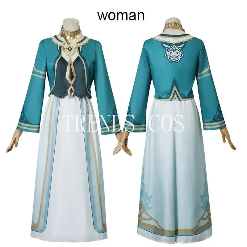 Sumeru Akademiya Cosplay Kostym Akademiya Skoluniform Darshans Amurta Rtawahist Haravatat Kshahrewar Halloween Kostymer