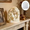 Angel Tower Shape Silicone Candle Molds Easy Demod Temperature Resistant For Making Candle Soap Wedding Decoration