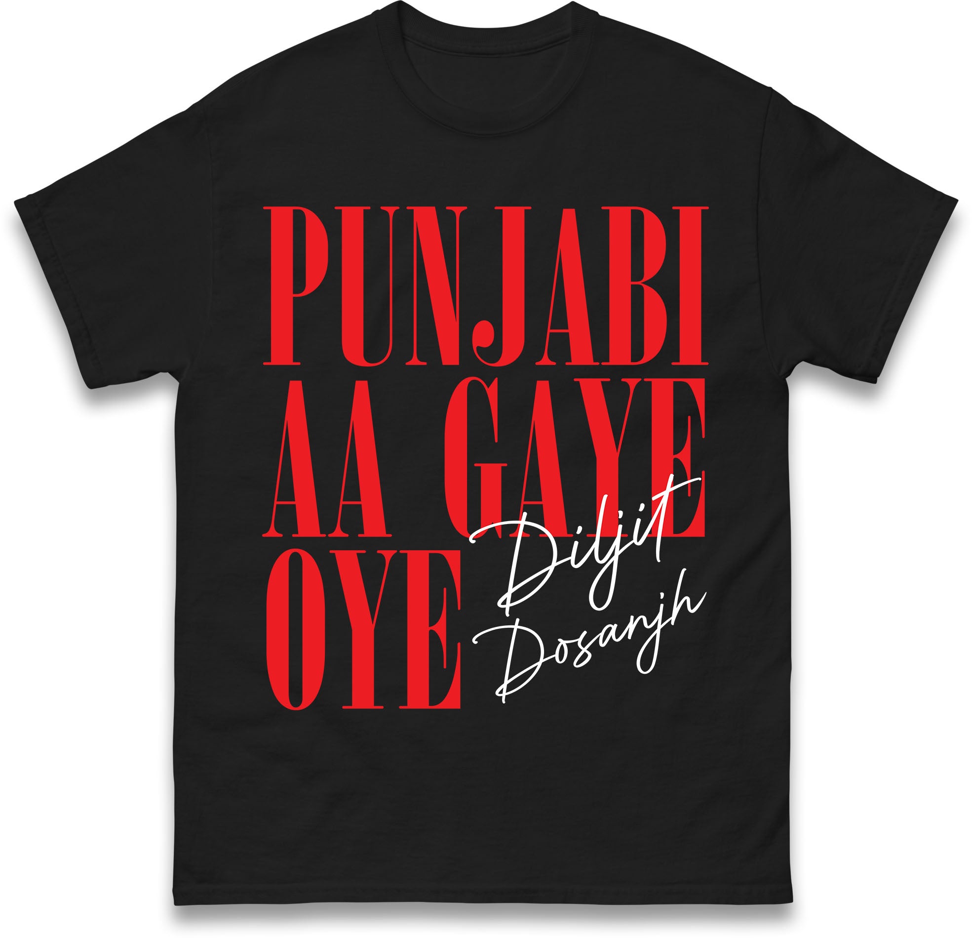 

PUNJABI AA GAYE OYE DILJIT DOSANJH kids T Shirt 120