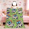 Blanket Cartoon For Soft Throw Blanket D-Dexters L-Laboratory for Picnic Bed Sofa Home Bedroom Cozy Warm Comfortable
