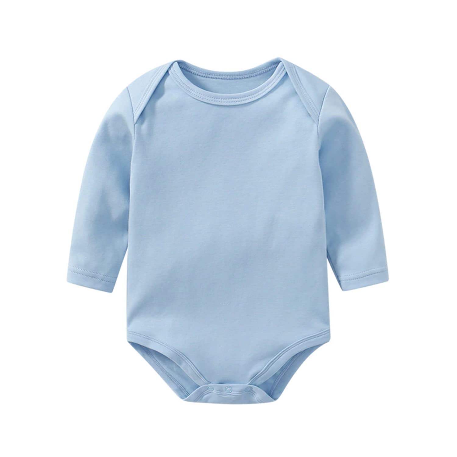 

Jumpsuit Romper Baby Boy Boy Clothing Long Sleeve Newborn Spring Casual Round Neck Colorful Years Cotton 9296 Blue [Misia Luxury] Children s 0-2 синий