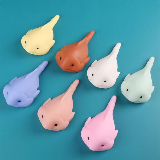 Animal Squeeze Toy Soft TPR Lovely Colorful Fish Monsters Pinch Toy Stress Relief Emotional Venting Fidget Squishes Animal Decompression