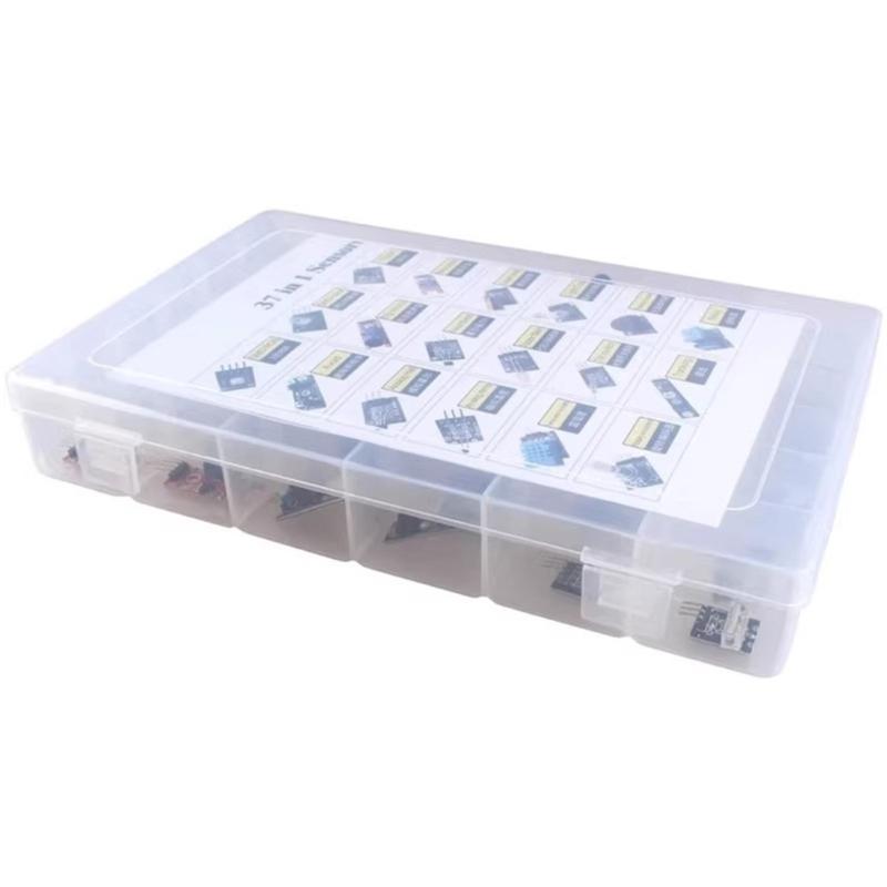 16 in 1 Intelligent Sensoring Collection with Standardized Connectors for Electronics Prototyping