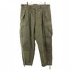 NĚMECKÉ VOJENSKÉ cargo kalhoty s dvojitými koleny 14 olivové vojenské Pánské Použité