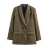 Women's Color Versatile Suit Jacket for Business Casual Daily Wear