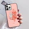 Anatomy Brain Phone Case For iPhone 17 Air 16 15 14 13 12 Pro Max Plus Max Cover Shell coque