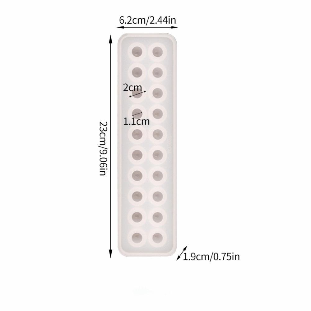 Durable Silicone Epoxy Resin Pendant Mold Sphere Shape 20 Grid 3D Beads Sphere Mold Pendant Mold DIY Crafts