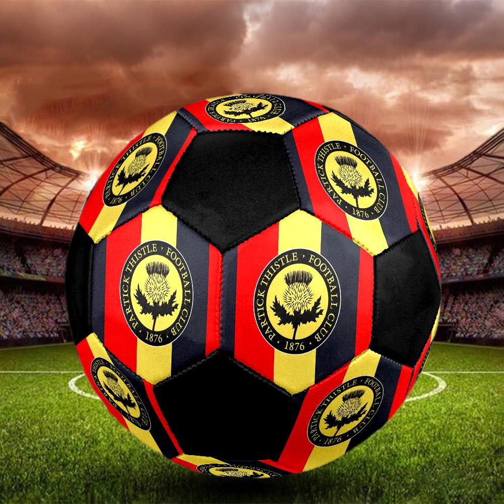 Partick Thistle F.C Soccer Ball Colorful All Ages Machine Stitched PVC Competition Ready Durable High-Bounce.SIZE5
