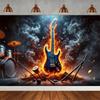 Rock Music, Dance Notes, Band Theme, Party Photography Background, Adult Birthday Party, Home Decoration Photography Background