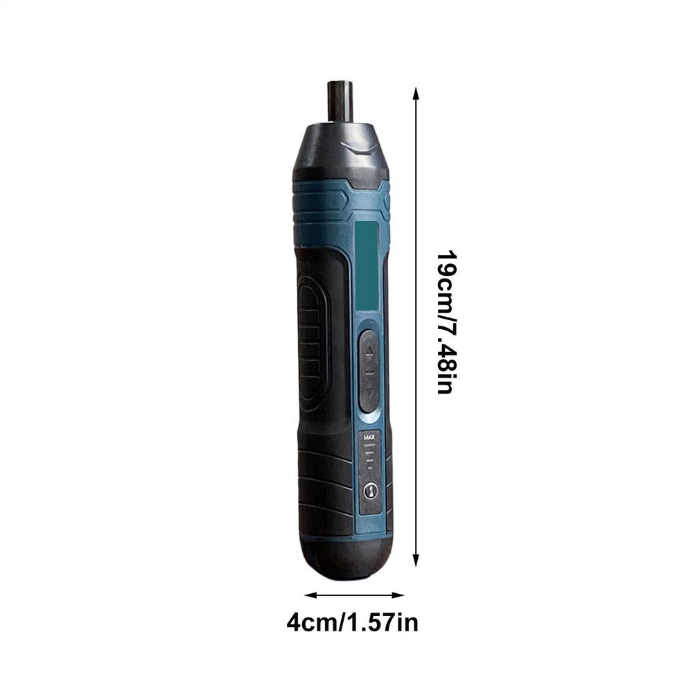 

Electric Screwdriver 4-Mode With Light Rechargeable Cordless Screwdriver Electronics Tool Kit For Electrician Mechanic Home