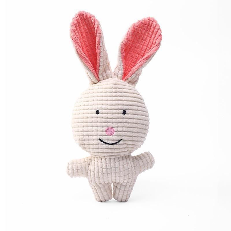 Plush Sound Toy for Teething, Durable and Chewable, Cute Animal-shaped, Popular Pet Dog Crinkle Paper Sound Toy