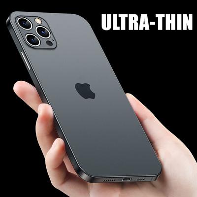 Nuova Cover Ultra Sottile Opaca Per Iphone 11 12 13 14 15 16 Plus Pro Max Mini X Xr XsMax Custodie Sottili