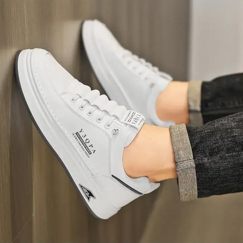 Fashion Men's Casual Shoes Spring and Autumn Breathable Leather Sneakers for Men Versatile Sports and Leisure Shoe Zapatillas De Deporte