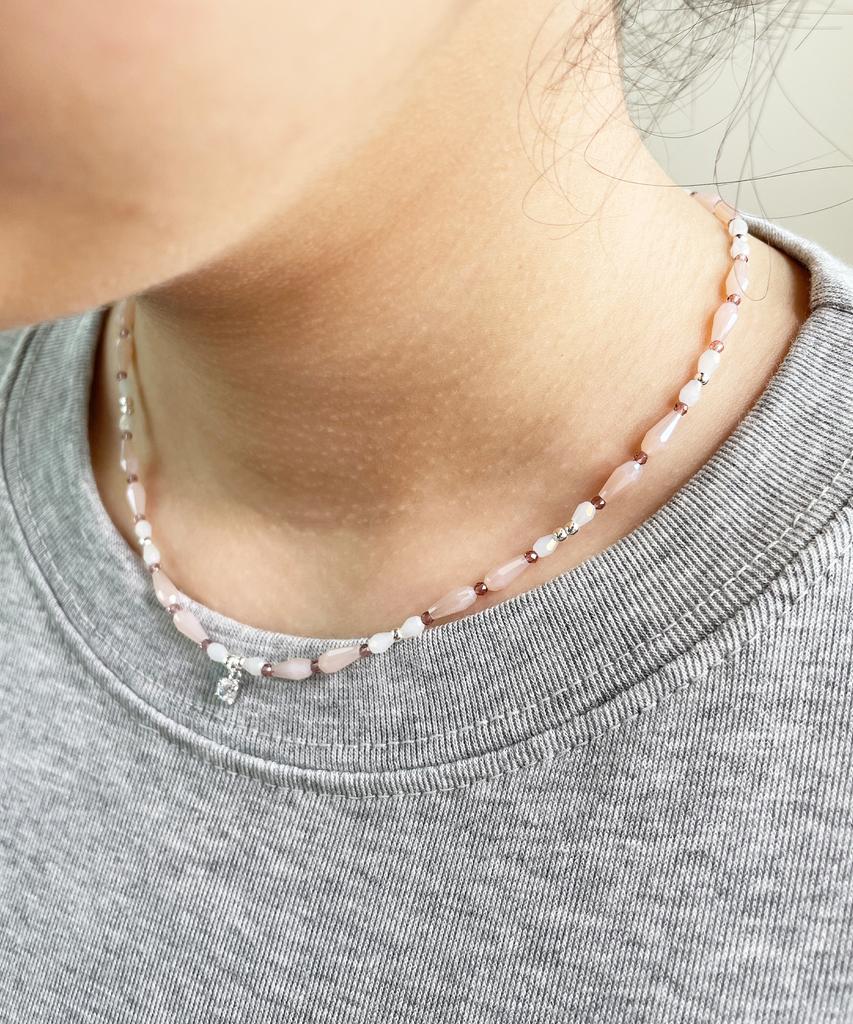 Undei Peach Shine Necklace