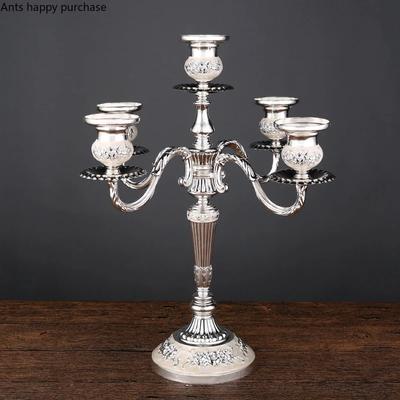 Europäischen Stil Kerzenhalter Hochzeit Retro Haushalt Westlichen Lebensmittel Romantische Candlelight-Dinner Kerze Hause Dekoration Zubehör
