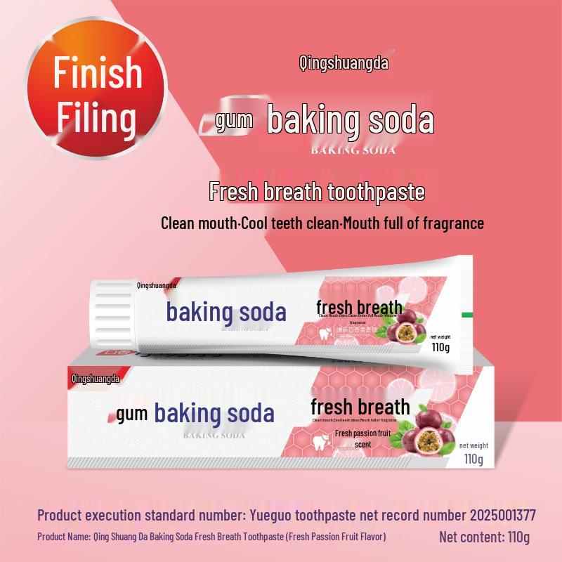 Отбеливающая зубная паста «Черника и Маракуйя» - Свежее дыхание и уход за деснами