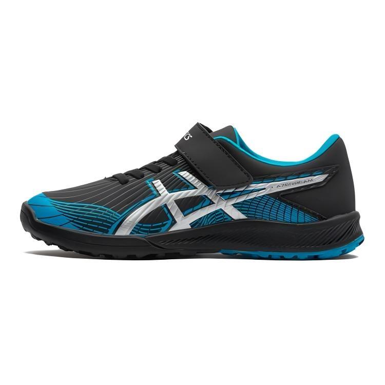 (GS) ASICS Lazerbeam FH MG Black Blue Kids 1154A145-001 EU 36