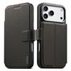 2 in 1 Detachable Flip Cards Solt Cards Solt Magnetic Leather Case for iPhone 17 Pro max 16 15 14 Shockproof For Magsafe Cover