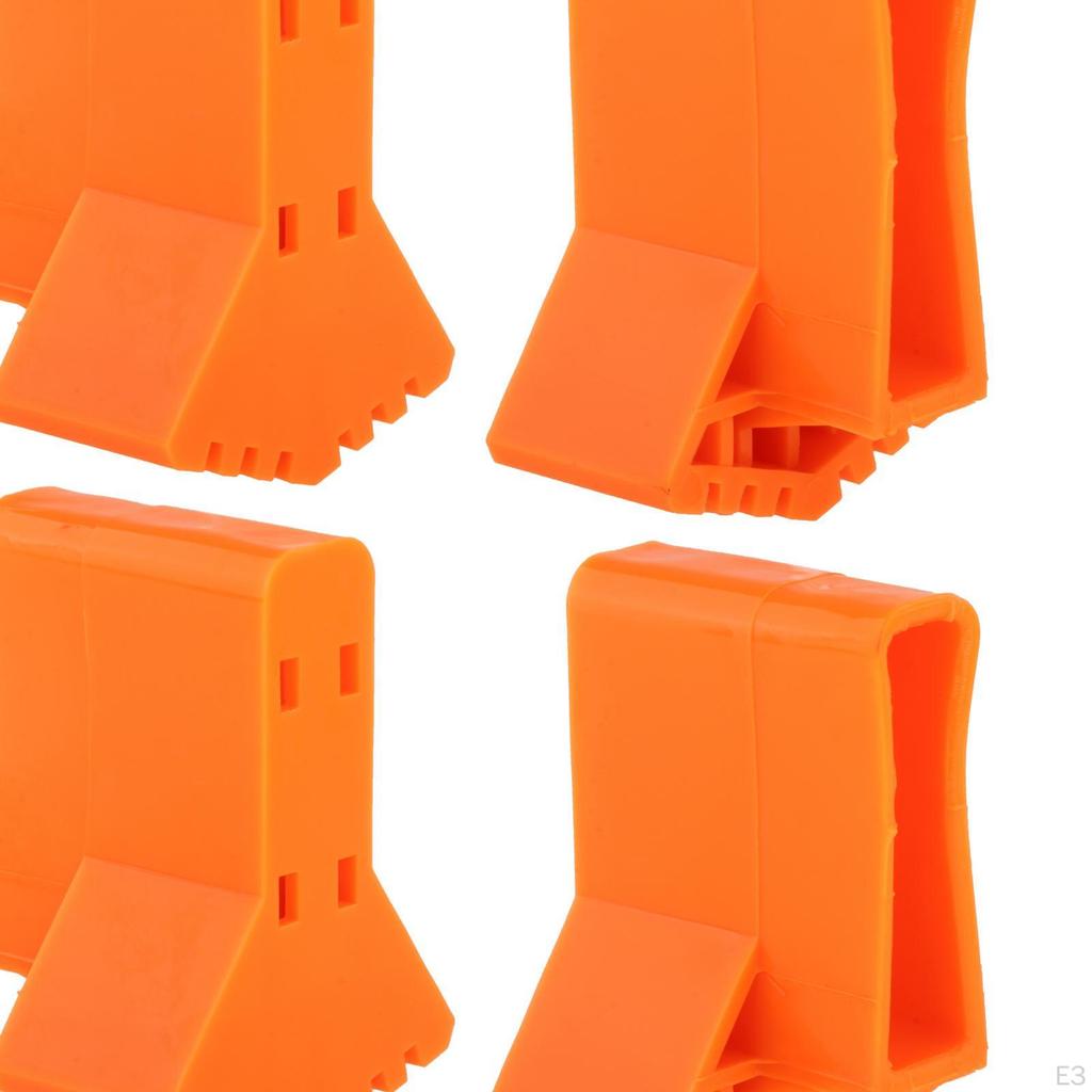 Robuster Beinschutz aus Gummi für Leitern und Möbel