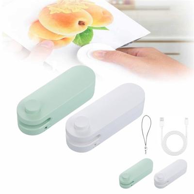 4 In 1 Bag Cutter And Sealer, 2024 Upgrade Bag Sealer Heat Seal, Portable Vacuum Food Sealer Bag Sealing Machine For Plastic Bags Snack Bags