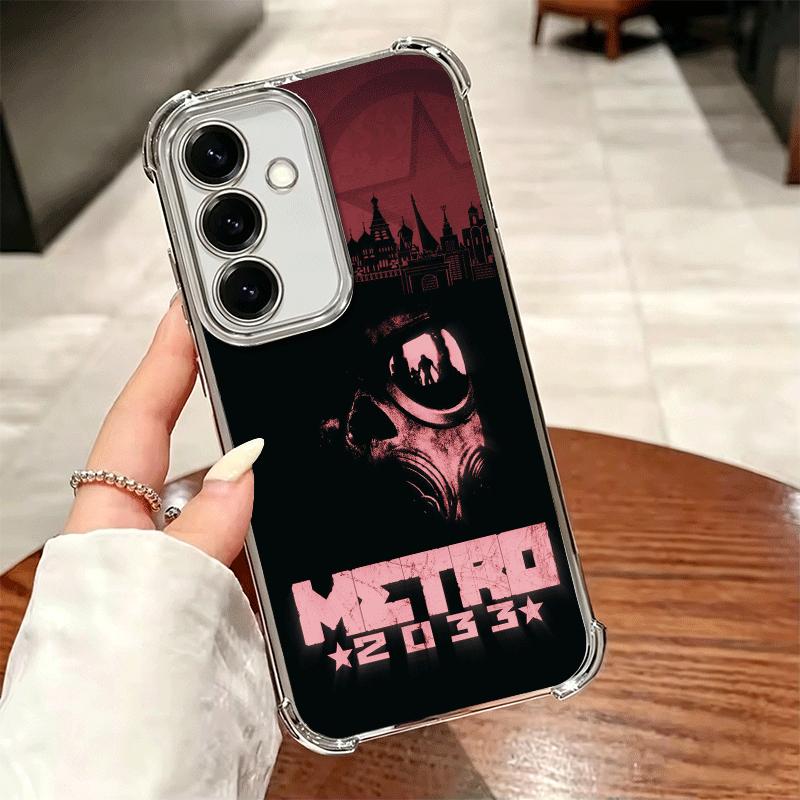 Metro 2033 Soft Phone Case For Samsung A17 A27 A07 A37 A57 A16 A56 A15 A55 A14 A54 A13 A53 A26 A36 A25 A35 A24 A34 A23 A33