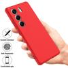 For TECNO Camon 40 Pro 5G Liquid Silicone Case Phone Back Cover with Hand Strap