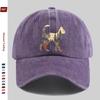 pc Retro Forest Style Flying Bird Plant Floral Cat Print Baseball Cap Casual Design Sun Hat Comfortable Lightweight Papa Hat Tr