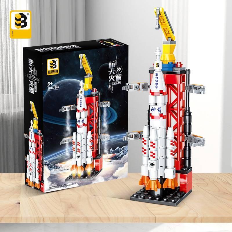 Space Assembly Rocket Building Blocks For Educational Activities And Kids Gift