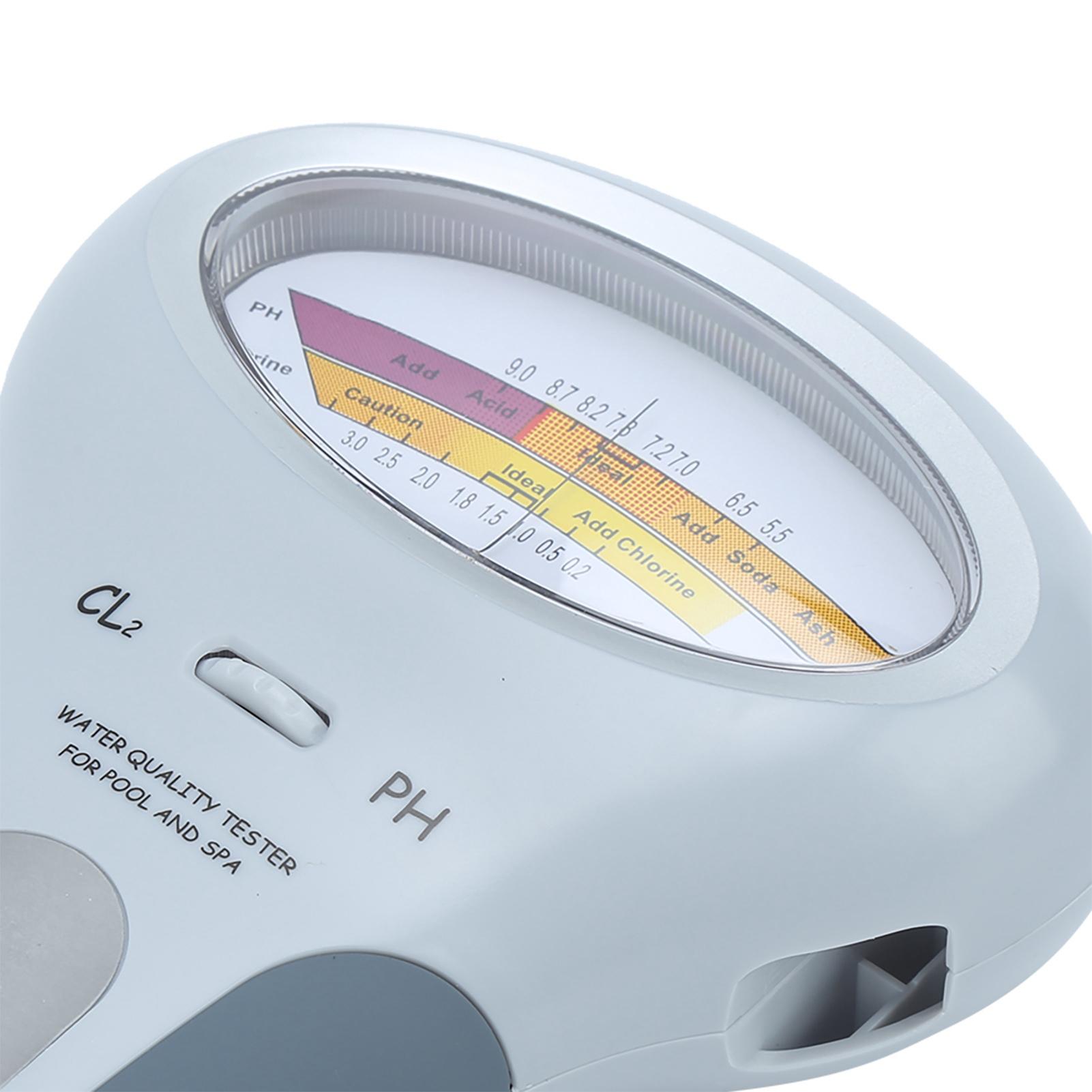 

Swimming Pool Supplies Accurate Measurement, Portable and PH Tester for Pool and Spa Maintenance, with LED Display and Handle Probe for Easy Monitori