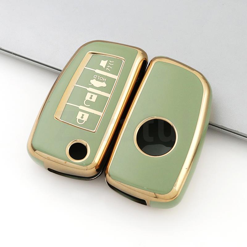4 Buttons Car Key Case Cover Tpu Auto Shell Holder For Nissan X-Trail Qashqai J11 Juke Murano Micra Tiida Maxima Altima Kicks