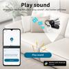 RSH 4PCS Security Trackers for Samsung Finder Work with Android Google's Find Hub Wallet Car Anti-loss Tag Alerts Fast Locator
