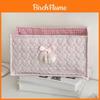 Bows Decorations Rectangular Storage Bin Organizer For Jewelry Makeup And Travel