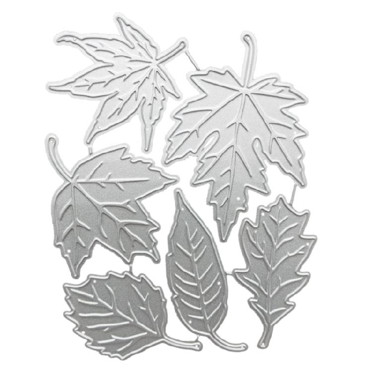 Вырубки-штампы «Листья» и «Колосья» для изготовления поздравительных открыток 1