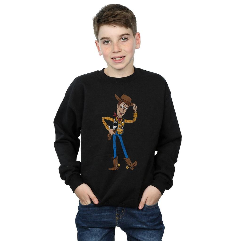 Disney Boys Toy Story 4 Sheriff Woody Pose Sweatshirt
