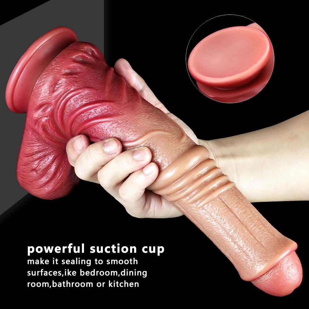 Big Dick Giant Dildo Soft Silicone Dildo Horse Animal Dildo Fake Penis Suction Cup Dildos Sex Toys For Women