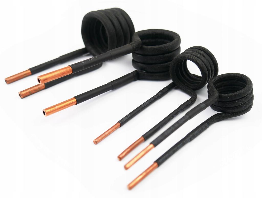 Cewki cewka podgrzewacza indukcyjnego inductor zestaw różnych cewek 7szt