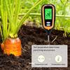 Nowy cyfrowy miernik wilgotności gleby 4 w 1 Miernik pH Tester temperatury światła słonecznego do roślin ogrodniczych z wyświetlaczem LCD