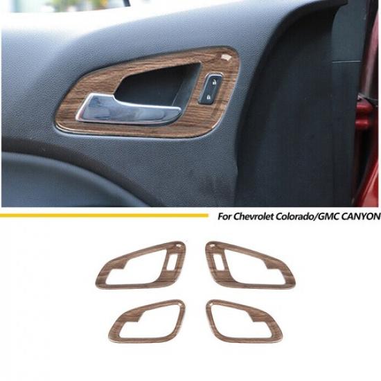 Car Interior Door Handle Frame Decor Bezels for Chevrolet Colorado/CANYON 2015+