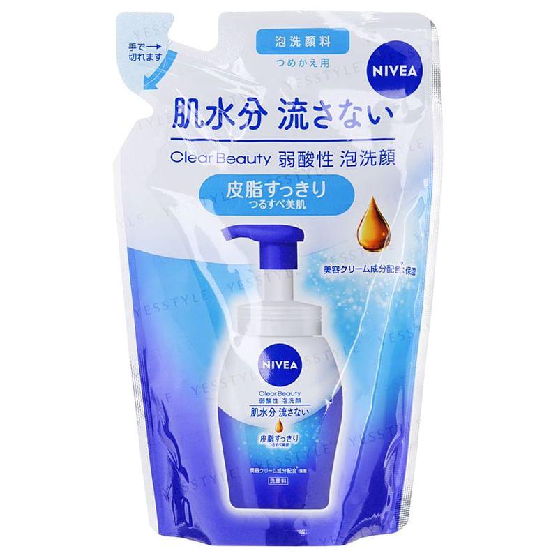 Nivea Japan - Clear Beauty Weakly Acidic Foam Cleansing